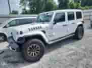 2021 Jeep Wrangler Unlimited Sahara с VIN 1C4HJXEN7MW813125, выставлен на аукционе Copart как лот 80245405 с пробегом 40 397 миль миль и Списание • Salvage title. История ставок и продаж доступна на DreamBid. Изображение 1.