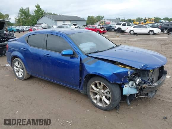 2013 Dodge Avenger R/T с VIN 1C3CDZBG5DN632439, выставлен на аукционе IAAI как лот 43151096 с пробегом 156 174 миль миль и . История ставок и продаж доступна на DreamBid. Изображение 1.