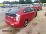 2012 Toyota Prius One with VIN JTDKN3DU7C1596831, listed as a IAAI auction lot 43135457 with 257,291 mi miles and . Bid and sale history available at DreamBid. Image 4.