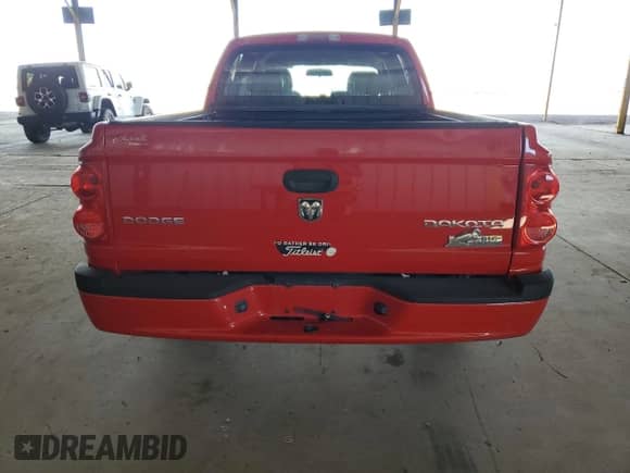 2010 Dodge Dakota Bighorn/Lonestar with VIN 1D7CE3GK7AS179141, listed as a Copart auction lot 80321075 with 114,756 mi miles and Clean title. Bid and sale history available at DreamBid. Image 6.
