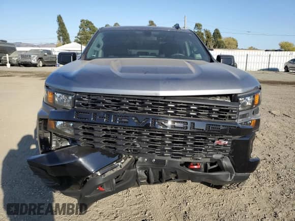 2022 Chevrolet Silverado 1500 Custom Trail Boss с VIN 1GCPYCEK7NZ184357, выставлен на аукционе Copart как лот 75087704 с пробегом 18 814 миль миль и Списание • Salvage title. История ставок и продаж доступна на DreamBid. Изображение 5.