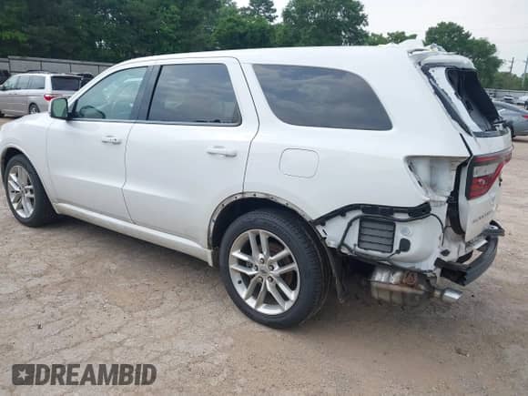 2022 Dodge Durango GT Plus z VIN 1C4RDHDGXNC103143, wystawiony jako IAAI lot #42290646 z przebiegiem 109 130 mil mil oraz . Historia ofert i sprzedaży dostępna na DreamBid. Obrazek 3.