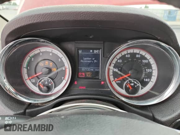 2012 Dodge Durango R/T with VIN 1C4SDJCT3CC116577, listed as a Copart auction lot 65397015 with 157,732 mi miles and Salvage title. Bid and sale history available at DreamBid. Image 9.