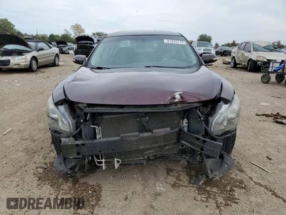 2014 Nissan Maxima SV with VIN 1N4AA5AP1EC498361, listed as a Copart auction lot 81553115 with 105,398 mi miles and Salvage title. Bid and sale history available at DreamBid. Image 5.