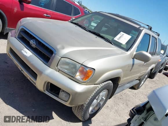 2001 Nissan Pathfinder LE с VIN JN8DR09Y21W605527, выставлен на аукционе IAAI как лот 42005638 с пробегом 303 306 миль миль и . История ставок и продаж доступна на DreamBid. Изображение 2.