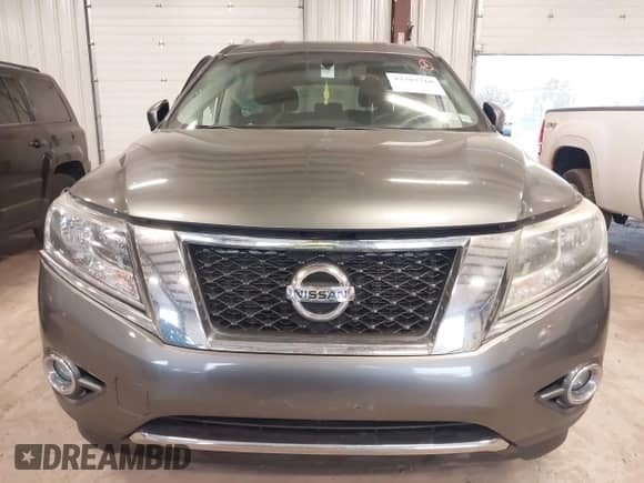 2016 Nissan Pathfinder Platinum with VIN 5N1AR2MM5GC627946, listed as a IAAI auction lot 43383710 with 163,158 mi miles and . Bid and sale history available at DreamBid. Image 12.