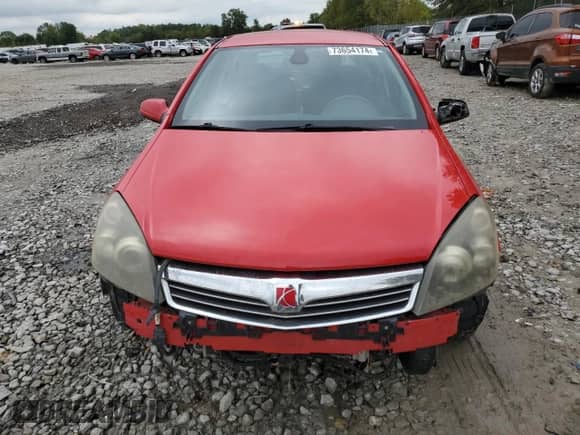 2008 Saturn Astra XE with VIN W08AR671785034696, listed as a Copart auction lot 73654174 with 137,457 mi miles and Salvage title. Bid and sale history available at DreamBid. Image 5.