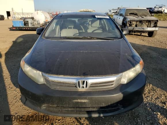 2012 Honda Civic with VIN 2HGFB2E28CH033291, listed as a Copart auction lot 81520085 with 162,842 mi miles and Clean title. Bid and sale history available at DreamBid. Image 5.