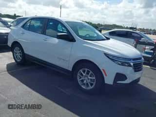 2023 Chevrolet Equinox LS с VIN 3GNAXHEG9PL170396, выставлен на аукционе IAAI как лот 43345371 с пробегом 54 127 миль миль и . История ставок и продаж доступна на DreamBid. Изображение 1.