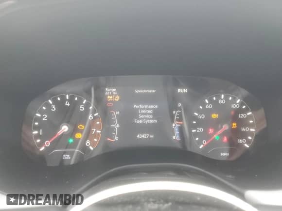 2023 Jeep Compass Limited with VIN 3C4NJDCNXPT506546, listed as a Copart auction lot 82047325 with 43,427 mi miles and Non repairable. Bid and sale history available at DreamBid. Image 9.
