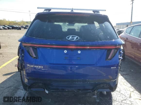 2022 Hyundai Tucson SEL z VIN 5NMJFCAE1NH124364, wystawiony jako Copart lot #80403375 z przebiegiem 38 831 mil mil oraz Szkoda całkowita • Salvage title. Historia ofert i sprzedaży dostępna na DreamBid. Obrazek 6.