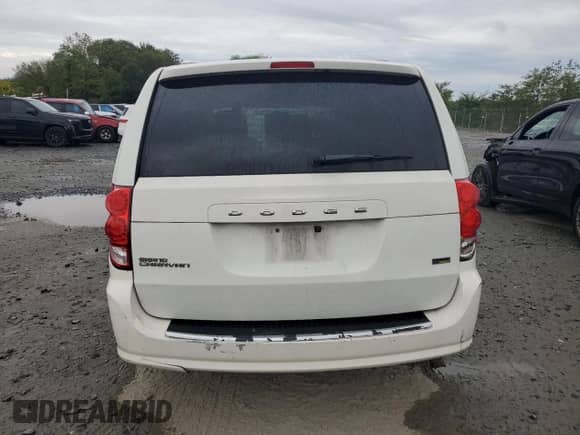 2012 Dodge Grand Caravan SXT with VIN 2C4RDGCG1CR154157, listed as a Copart auction lot 85591555 with 254,438 mi miles and Salvage title. Bid and sale history available at DreamBid. Image 6.