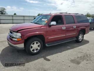 2004 Chevrolet Suburban LT z VIN 3GNEC16Z24G252737, wystawiony jako Copart lot #70076994 z przebiegiem 189 698 mil mil oraz Szkoda całkowita • Salvage title. Historia ofert i sprzedaży dostępna na DreamBid. Obrazek 1.