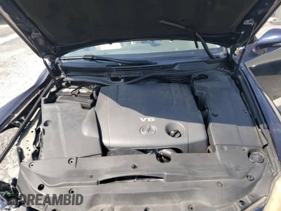 2009 Lexus IS 250 with VIN JTHCK262X92029131, listed as a Copart auction lot 63858915 with 129,451 mi miles and Salvage title. Bid and sale history available at DreamBid. Image 11.