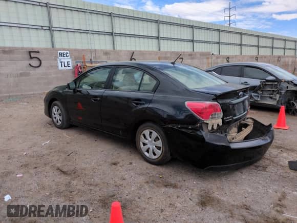 2015 Subaru Impreza with VIN JF1GJAA60FG014703, listed as a Copart auction lot 60712115 with 126,151 mi miles and Salvage title. Bid and sale history available at DreamBid. Image 2.