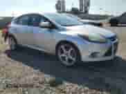 2012 Ford Focus Titanium with VIN 1FAHP3N25CL175024, listed as a Copart auction lot 81244815 with 198,321 mi miles and Salvage title. Bid and sale history available at DreamBid. Image 4.