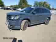 2018 Dodge Journey Crossroad with VIN 3C4PDCGGXJT339635, listed as a Copart auction lot 75655034 with 129,553 mi miles and Salvage title. Bid and sale history available at DreamBid. Image 1.