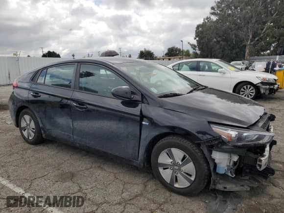 2019 Hyundai Ioniq Blue z VIN KMHC65LCXKU170646, wystawiony jako Copart lot #50733064 z przebiegiem 109 466 mil mil oraz . Historia ofert i sprzedaży dostępna na DreamBid. Obrazek 4.