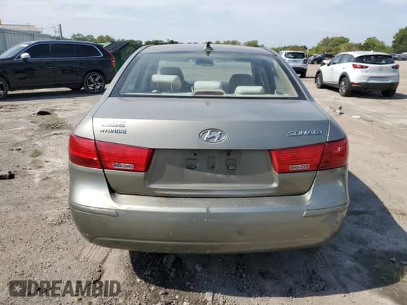 2009 Hyundai Sonata GLS with VIN 5NPET46C29H411454, listed as a Copart auction lot 68552255 with 252,975 mi miles and Non repairable. Bid and sale history available at DreamBid. Image 6.