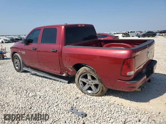 2013 Ram 1500 Tradesman with VIN 1C6RR6KT8DS629059, listed as a Copart auction lot 75609044 with Not provided miles and Salvage title. Bid and sale history available at DreamBid. Image 2.