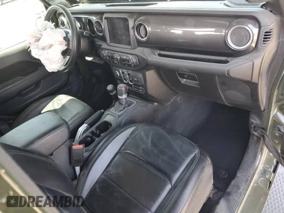 2021 Jeep Wrangler Unlimited Sahara Altitude z VIN 1C4HJXEM0MW655802, wystawiony jako Copart lot #53337225 z przebiegiem 48 130 mil mil oraz Szkoda całkowita • Salvage title. Historia ofert i sprzedaży dostępna na DreamBid. Obrazek 8.