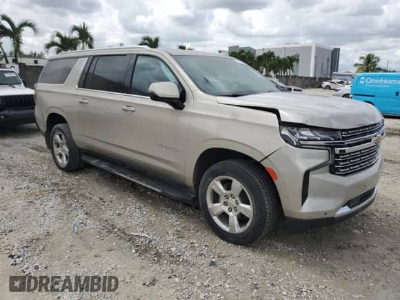 2023 Chevrolet Suburban LT с VIN 1GNSCCKD2PR170276, выставлен на аукционе Copart как лот 70963375 с пробегом 47 477 миль миль и На запчасти • Non repairable. История ставок и продаж доступна на DreamBid. Изображение 4.