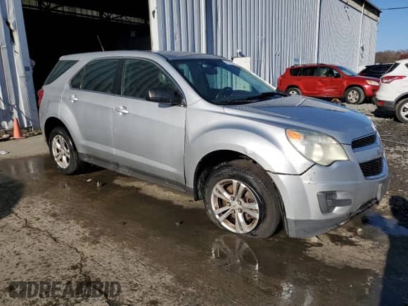 2011 Chevrolet Equinox LS with VIN 2GNALBEC4B1260636, listed as a Copart auction lot 79615024 with 179,415 mi miles and Salvage title. Bid and sale history available at DreamBid. Image 4.