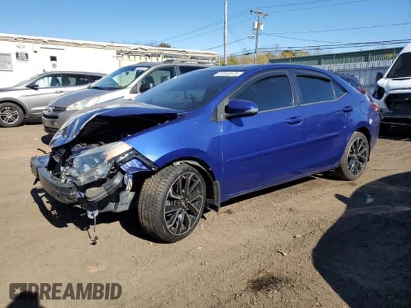 2016 Toyota Corolla L with VIN 2T1BURHEXGC562084, listed as a Copart auction lot 87443575 with 137,464 mi miles and Salvage title. Bid and sale history available at DreamBid. Image 1.