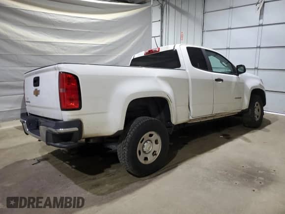 2019 Chevrolet Colorado 2WD Work Truck z VIN 1GCHSBEA2K1315034, wystawiony jako Copart lot #68800695 z przebiegiem 203 449 mil mil oraz Szkoda całkowita • Salvage title. Historia ofert i sprzedaży dostępna na DreamBid. Obrazek 3.
