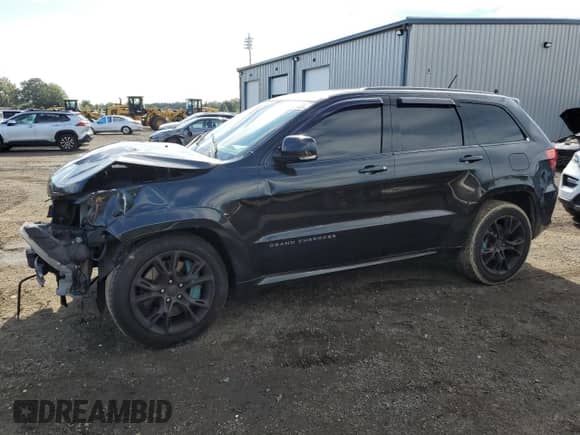 2012 Jeep Grand Cherokee SRT-8 z VIN 1C4RJFDJ3CC216292, wystawiony jako Copart lot #82024225 z przebiegiem 181 122 mil mil oraz Szkoda całkowita • Salvage title. Historia ofert i sprzedaży dostępna na DreamBid. Obrazek 1.