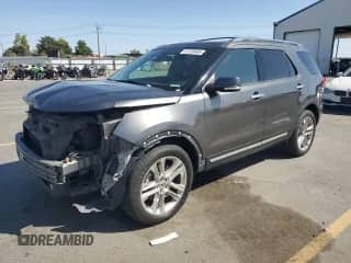 2017 Ford Explorer Limited z VIN 1FM5K8FH0HGA16032, wystawiony jako Copart lot #81226465 z przebiegiem 88 768 mil mil oraz Szkoda całkowita • Salvage title. Historia ofert i sprzedaży dostępna na DreamBid. Obrazek 1.