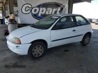1998 Chevrolet Metro Lsi с VIN 2C1MR2226W6732440, выставлен на аукционе Copart как лот 62376775 с пробегом 74 969 миль миль и Чистый • Clean title. История ставок и продаж доступна на DreamBid. Изображение 1.