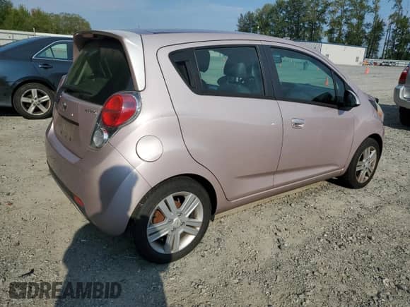 2014 Chevrolet Spark LT with VIN KL8CD6S97EC403472, listed as a Copart auction lot 70635885 with 138,242 mi miles and Clean title. Bid and sale history available at DreamBid. Image 3.
