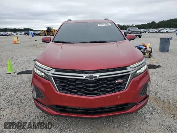 2023 Chevrolet Equinox RS с VIN 3GNAXMEG0PS129556, выставлен на аукционе Copart как лот 80293885 с пробегом 48 997 миль миль и Списание • Salvage title. История ставок и продаж доступна на DreamBid. Изображение 5.