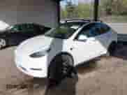 2021 Tesla Model Y Long Range with VIN 5YJYGDEE6MF138868, listed as a IAAI auction lot 43401839 with 134,786 mi miles and . Bid and sale history available at DreamBid. Image 2.