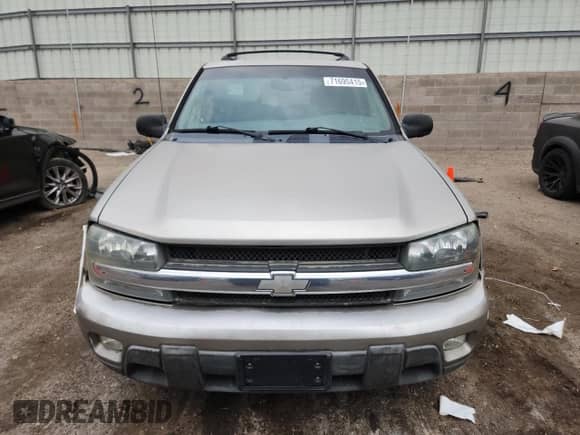 2002 Chevrolet TrailBlazer LS z VIN 1GNDS13S722179733, wystawiony jako Copart lot #71695415 z przebiegiem Nie podano mil oraz Czysty tytuł • Clean title. Historia ofert i sprzedaży dostępna na DreamBid. Obrazek 5.