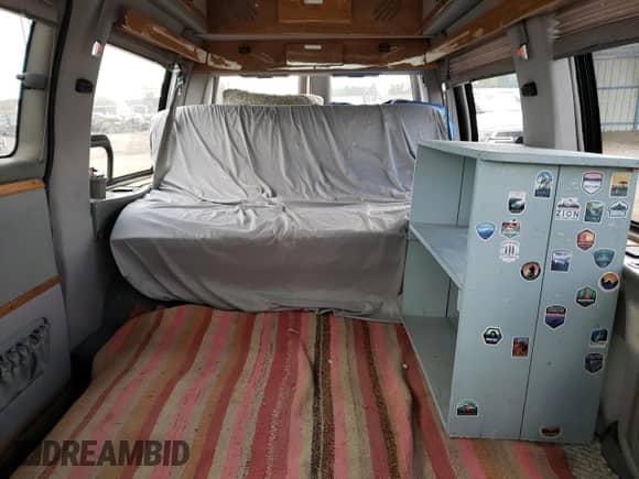 2001 Chevrolet Express Cargo YF7 Upfitter с VIN 1GBFG15R411229185, выставлен на аукционе Copart как лот 76308054 с пробегом 206 871 миль миль и Списание • Salvage title. История ставок и продаж доступна на DreamBid. Изображение 10.