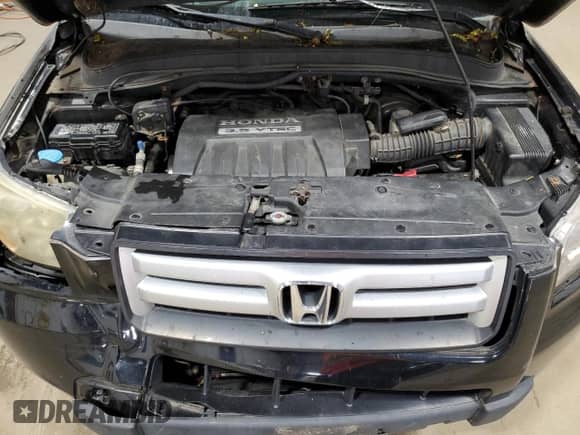 2006 Honda Pilot EX-L with VIN 2HKYF18796H539303, listed as a Copart auction lot 80113975 with 156,475 mi miles and Salvage title. Bid and sale history available at DreamBid. Image 12.