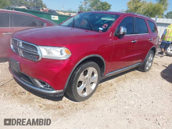 2015 Dodge Durango SXT with VIN 1C4RDHAG3FC784445, listed as a IAAI auction lot 43316746 with 115,901 mi miles and . Bid and sale history available at DreamBid. Image 2.