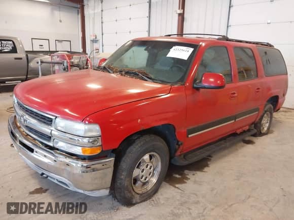 2001 Chevrolet Suburban LT with VIN 3GNFK16T91G132738, listed as a IAAI auction lot 42325618 with 188,831 mi miles and . Bid and sale history available at DreamBid. Image 2.