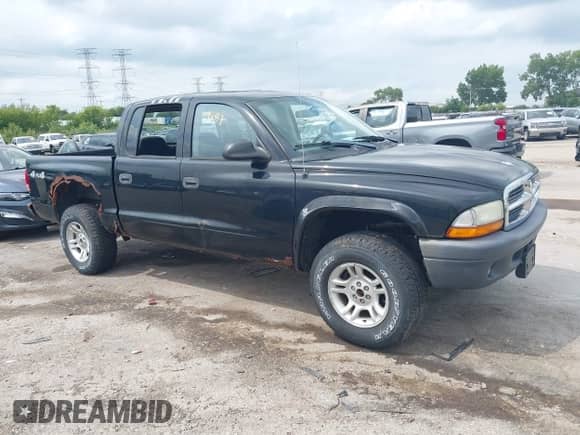 2004 Dodge Dakota Sport с VIN 1D7HG38N34S770208, выставлен на аукционе IAAI как лот 42979487 с пробегом 130 151 миль миль и . История ставок и продаж доступна на DreamBid. Изображение 1.