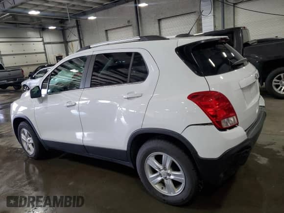 2016 Chevrolet Trax LT с VIN KL7CJLSB8GB513194, выставлен на аукционе Copart как лот 62786785 с пробегом 90 068 миль миль и Списание • Salvage title. История ставок и продаж доступна на DreamBid. Изображение 2.