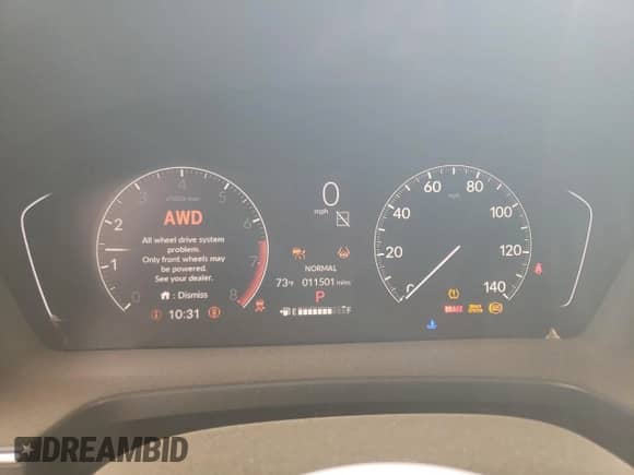 2023 Honda Pilot LX с VIN 5FNYG1H21PB049844, выставлен на аукционе Copart как лот 78250564 с пробегом 11 501 миль миль и Списание • Salvage title. История ставок и продаж доступна на DreamBid. Изображение 9.