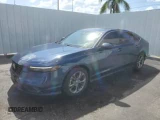 2024 Honda Accord EX with VIN 1HGCY1F34RA016790, listed as a Copart auction lot 84418205 with 26,902 mi miles and Clean title. Bid and sale history available at DreamBid. Image 1.