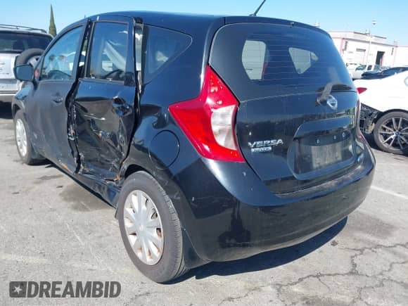 2016 Nissan Note S with VIN 3N1CE2CP0GL364647, listed as a IAAI auction lot 41702176 with 82,406 mi miles and . Bid and sale history available at DreamBid. Image 3.