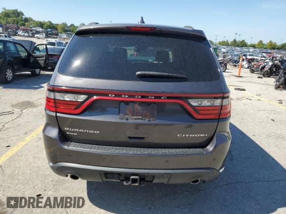 2015 Dodge Durango Citadel with VIN 1C4RDJEG3FC240741, listed as a Copart auction lot 71081895 with Not provided miles and Salvage title. Bid and sale history available at DreamBid. Image 6.