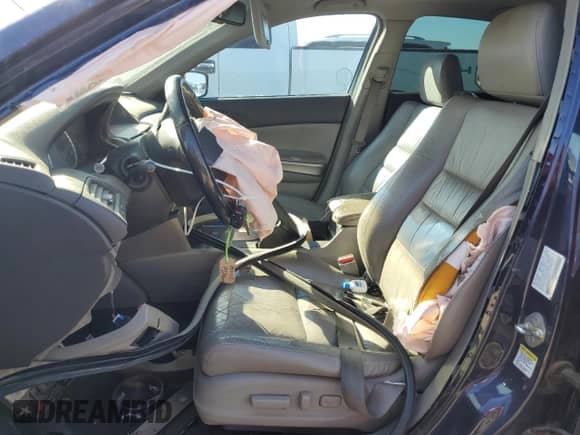 2009 Honda Accord EX-L with VIN 1HGCP36839A036152, listed as a Copart auction lot 85346665 with 218,368 mi miles and Salvage title. Bid and sale history available at DreamBid. Image 7.