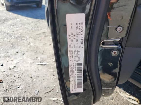 2012 Dodge Journey Crew with VIN 3C4PDDDG9CT170866, listed as a Copart auction lot 71862665 with 144,686 mi miles and Salvage title. Bid and sale history available at DreamBid. Image 13.