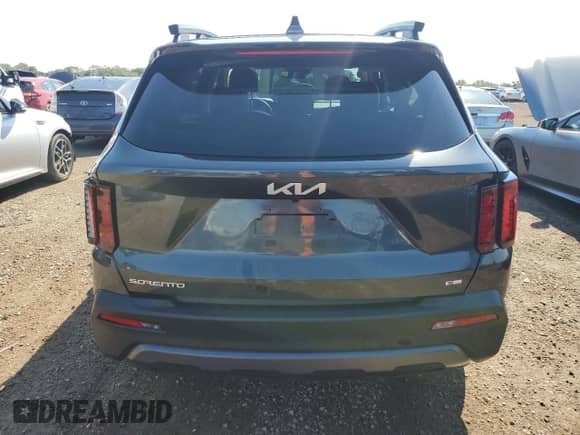 2023 Kia Sorento X-Line S with VIN 5XYRLDLC2PG236066, listed as a Copart auction lot 70766005 with 7,753 mi miles and Salvage title. Bid and sale history available at DreamBid. Image 6.