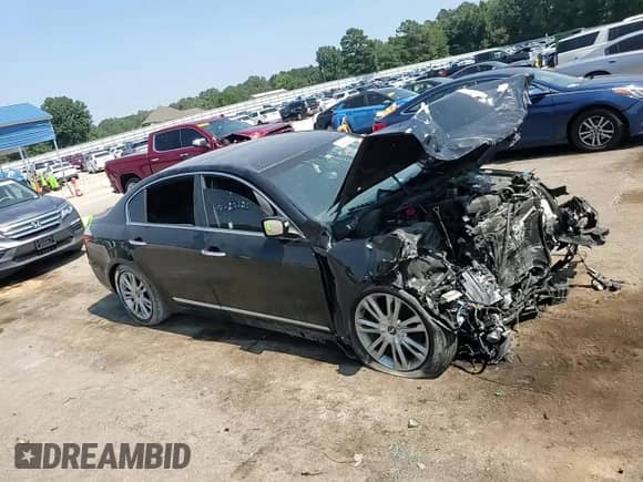 2011 Hyundai Genesis with VIN KMHGC4DF6BU116418, listed as a Copart auction lot 80343245 with Not provided miles and Salvage title. Bid and sale history available at DreamBid. Image 13.
